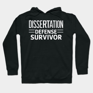 dissertation defence Survivor Hoodie